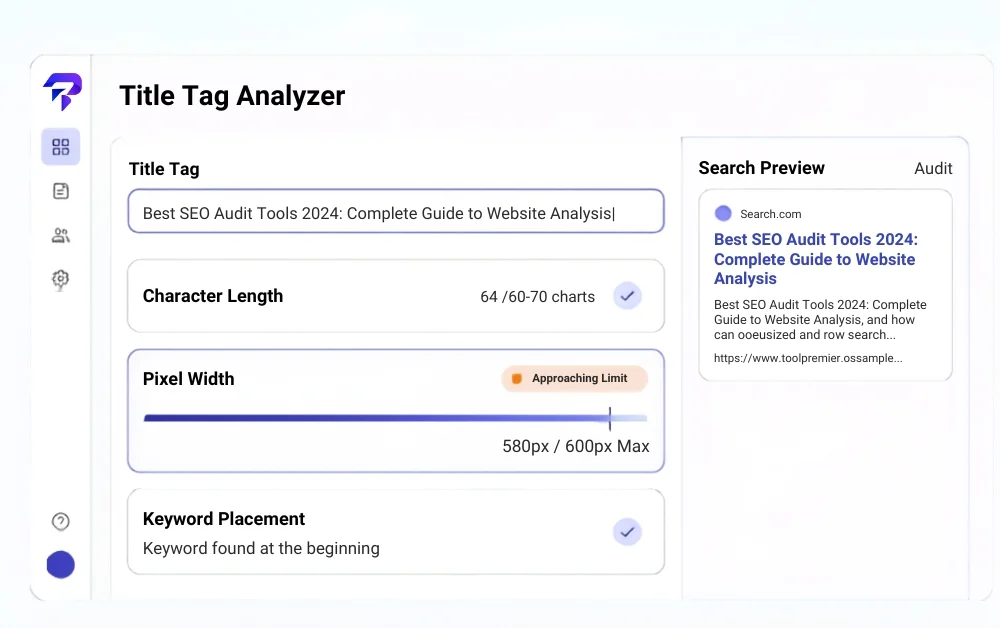What Makes a Good Title Tag? SEO Best Practices for Length, Keywords, and Structure - ToolPremier