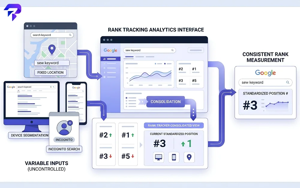 Why Your Google Ranking Keeps Moving: How Rank Trackers Measure Position - ToolPremier